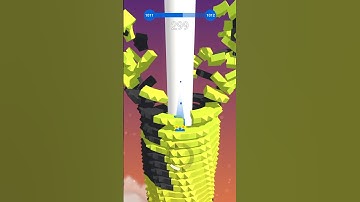 Stack Ball 3d Level 1011 || #stackball #shortvideo