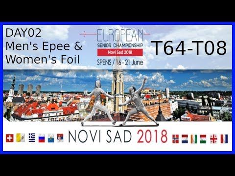 European Championships 2018 Novi Sad Day02 - Piste 7