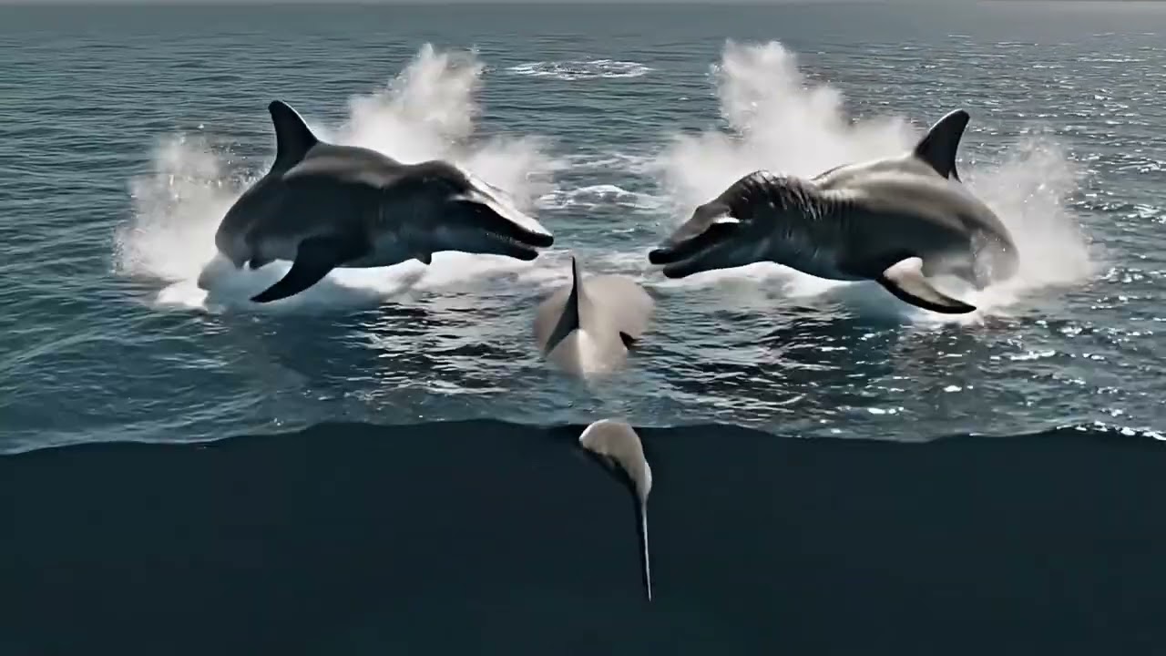 Prehistoric Underwater Monster Battle | Titans Clash Beneath the Ocean