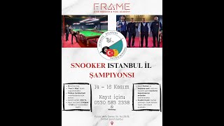 Download Lagu İstanbul İl Snooker Şampiyonası - Selby Masası - FRAME Snooker \u0026 Billiards Academy MP3