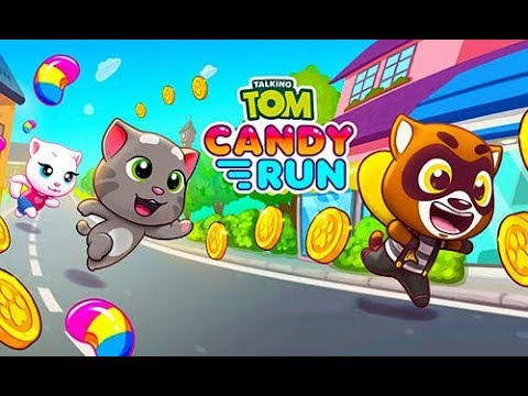 Talking Tom Candy Run - ТОМ БЕГ ЗА СЛАДОСТЯМИ