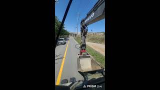 행복 포크레인 굴삭기 굴착기 포크레인 excavator operate