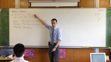 Polynomial Operations (1 of 2: Addition, subtraction, multiplication)