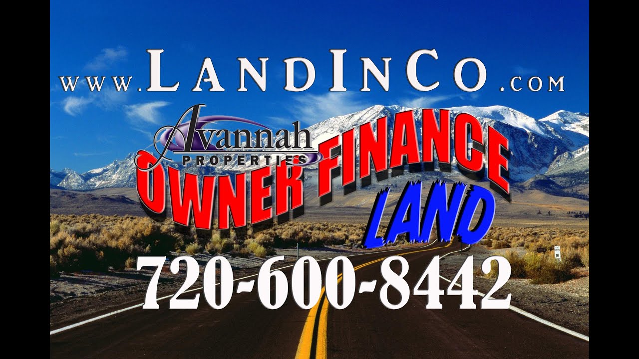 Owner Financed Land in the Colorado Mountains YouTube