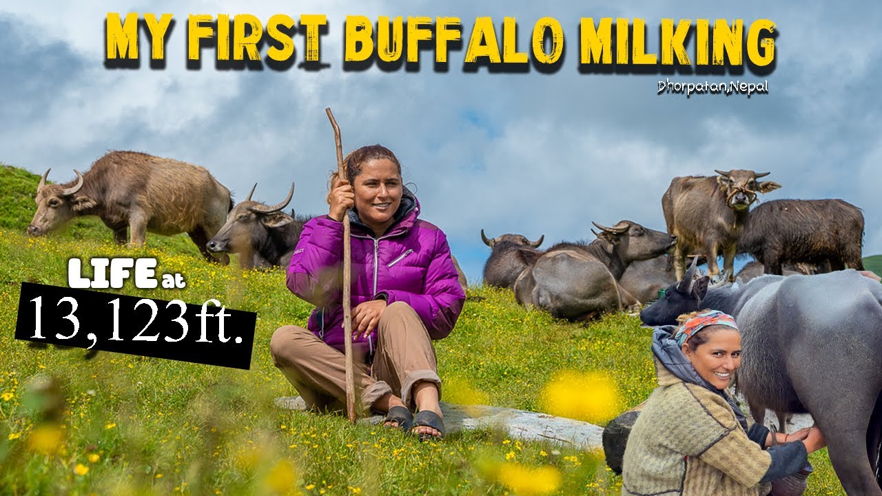 UNBELIEVABLE LIFE AT 4,000M. DHUKA BUKI | DHORPATAN