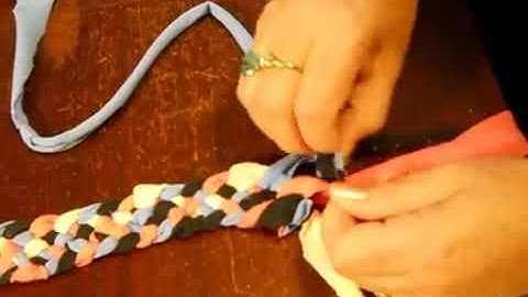 Lost Art of Braid in Rag Rugs Part 4