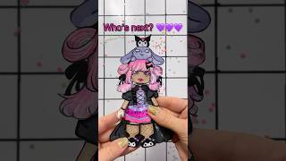 💜 Kuromi Blind Bag! 💜 Roblox Outfit #blindbag #sanrio #kuromi #craft #roblox #asmr #squishy