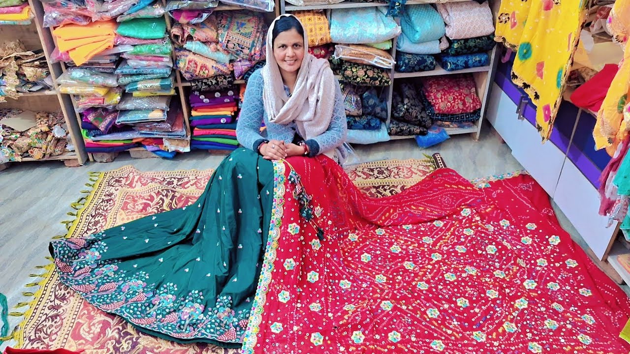 भात की इस सुंदर ड्रेस से नजर नही हटेगी 💃💃👌☎️ - 8510848447।#@Radharaniclothes001 #subscribe #chundi 