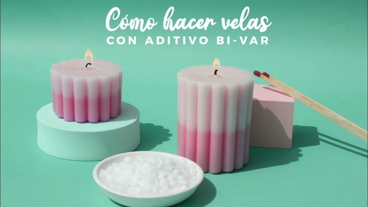 Kit para hacer velas con cera de soja. Curiosite