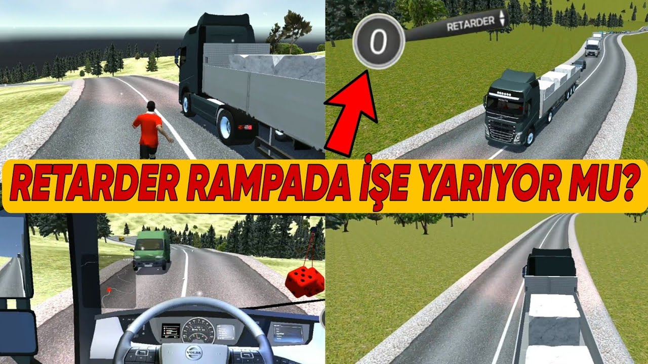 CARGO SİMULATOR 2021 TÜRKİYE ERZURUM - RİZE RAMPALI YOLU EN AĞIR YÜKLE RETARDER YARDIMIYLA İNME