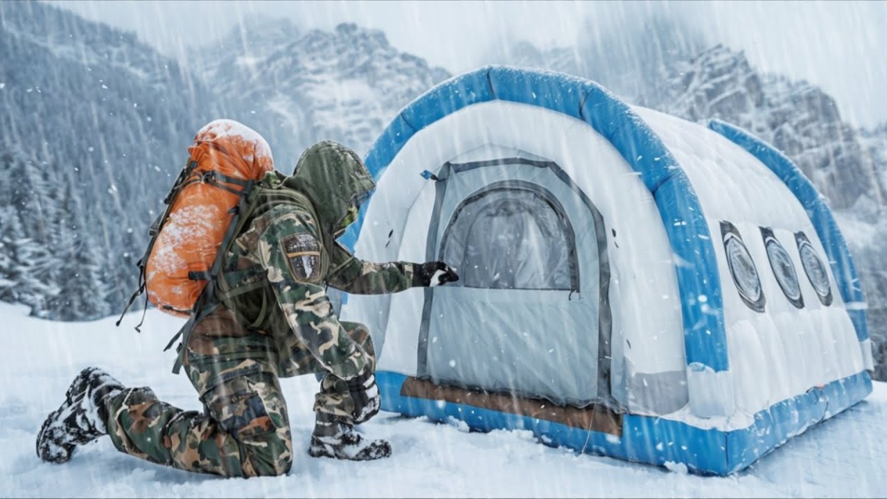 САМЫЕ БЕЗУМНЫЕ И СТРАШНЫЕ ГРОБЫ ВО ВРЕМЯ КЕМПИНГА‼️ Кемпинг под проливным дождем, сильная буря.