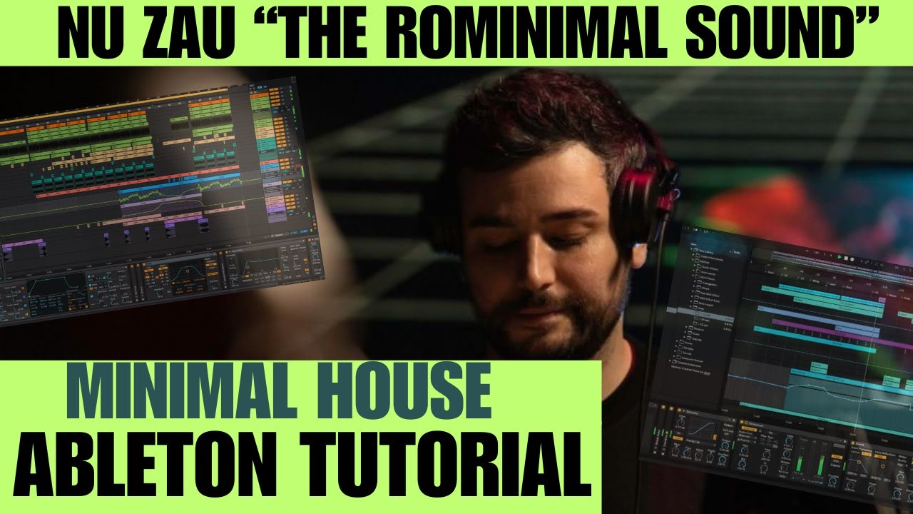 Making Nu Zau Minimal House Track (Ableton Project)