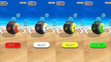 Going Balls New Update : Colors Reaction 4x Ball Run Gameplay Android iOS (Part 24)