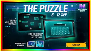CARA SELESAIKAN MISI THE PUZZLE EVENT FREE FIRE || MOCO 2021 screenshot 1