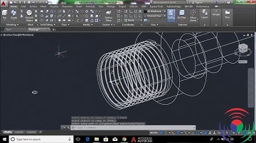 How to Create Thermocouple Compression Fitting in AutoCAD 3D