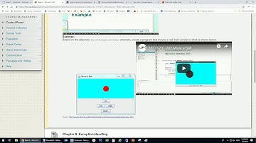 393 cs231-202 Week 5 Intro Graphics: Move a ball part 1/2