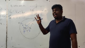 Combined Mathematics English medium| Relative velocity A/L 2016 by Rtn.A.Harishan sir