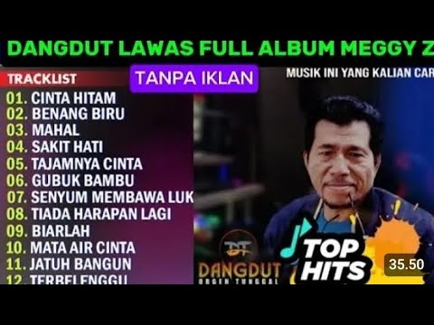 MEGGY Z FULL ALBUM - CINTA HITAM DANGDUT LAWAS PILIHAN - TANPA IKLAN NOSTALGIA