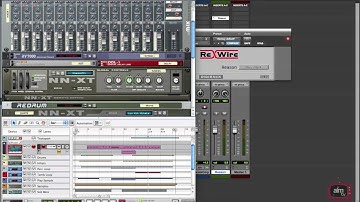 Pro Tools 8 Tutorial - Reason Rewire