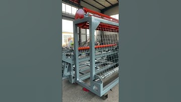 grassland fence machine testing and loading