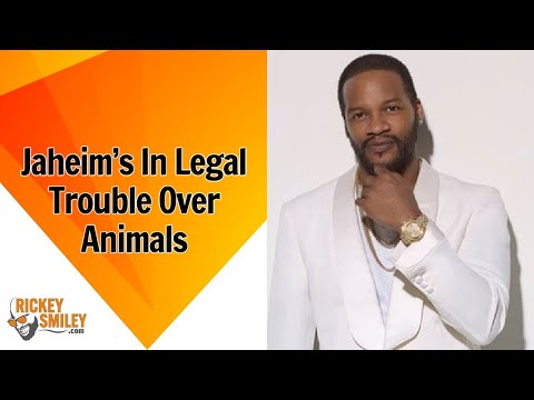 Jaheim’s In Legal Trouble Over Animals