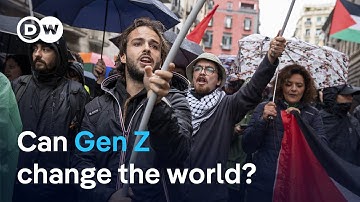 Global protests driven by young people challenge traditional politics | DW News