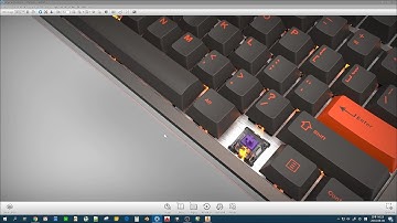 sophisticated way to model cherry-like profile keycaps (2/2) - 3D modeling tutorial