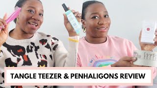 TANGLE TEEZER REVIEW & PENHALIGONS REVIEW | TANGLE TEEZER DETANGLING CREAM SPRAY AND WET DETANGLER