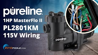 How To Wire The Pureline Master Flo Ii 1 Hp For 115V