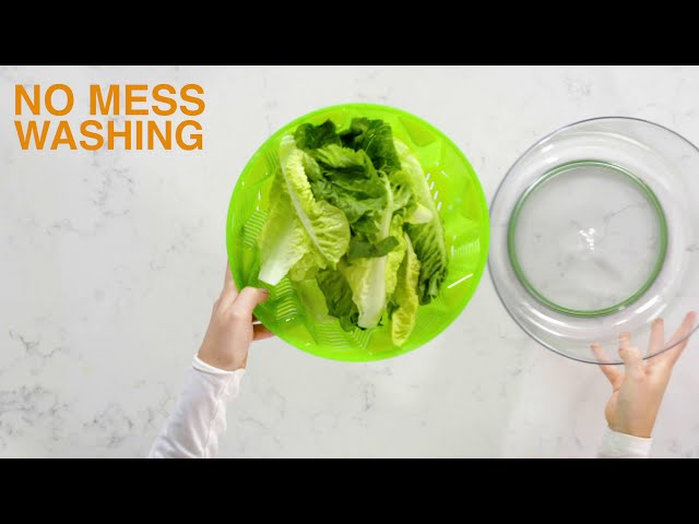 Zyliss Easy Spin 2 Stainless Steel Salad Spinner – Zyliss Kitchen