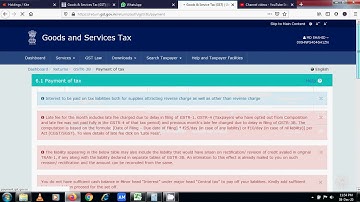 LIVE FILING OF GST LATE FEES AND CALCULATION OF INTEREST ON TAX LIABILITY