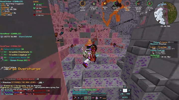 i thought it was over... (SIXTH PRESTIGE GRIND) | Cosmic Prisons XIII