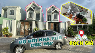 Bộ Đôi Nhà Phố Đẹp Mê Ly Tại Thành Phố Rạch Giá | Xây Dựng Cát Biển