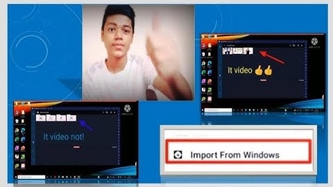 It Kinemaster in the import Media video not! How to Bluestack in the Media import windows video 👍👍