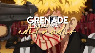 edit audio - grenade (bruno mars)
