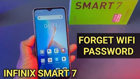 How to forget wifi infinix smart 7, wifi password kaise forget kare infinix smart phone