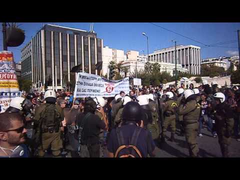 Athens Riots 18/10/2012