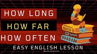 ✅ How to Use How Long, How Far & How Often in English | Easy Examples & Practice Wealth