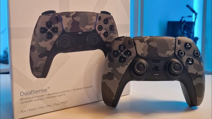 Manette Sans Fil Dualsense Grey Camo - PS5