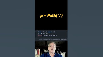 Find parent directory in MODERN Python #python #shorts