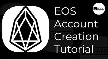 Johnny Crypto - How to Create an EOS Account!