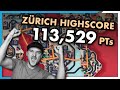 Mini Motorways ZÜRICH HIGHSCORE record (113,529 Points)