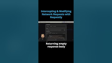 Intercepting Request and Modifying Response Body