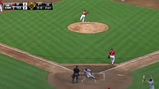 SF@TEX: Duffy knocks in Panik with go-ahead run