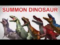 Summon dinosaur 2 legs clan  from dnomaster