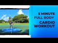 5 MINUTE BASKETBALL FULL BODY CARDIO WORKOUT #basketballtraining #fitness #cardio