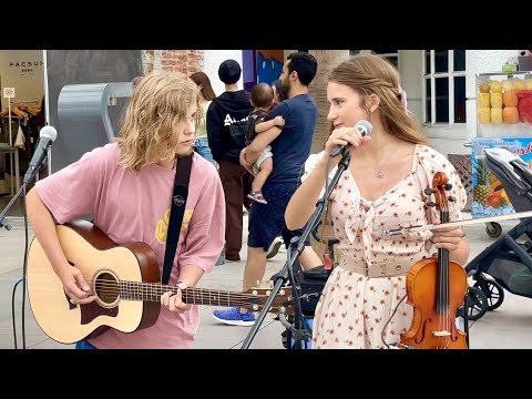 Last Street Show Together | Hallelujah - Leonard Cohen | Karolina Protsenko x Oscar Stembridge