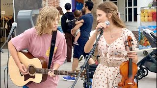 LAST STREET SHOW TOGETHER | Hallelujah  Leonard Cohen | Karolina Protsenko & Oscar Stembridge