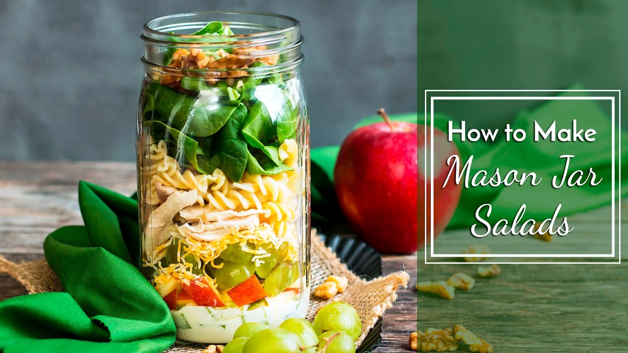 How to Make a Salad in a Jar