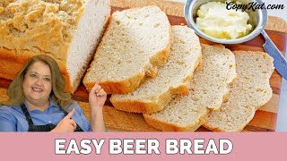 Delicious homemade beer bread - no yeast required